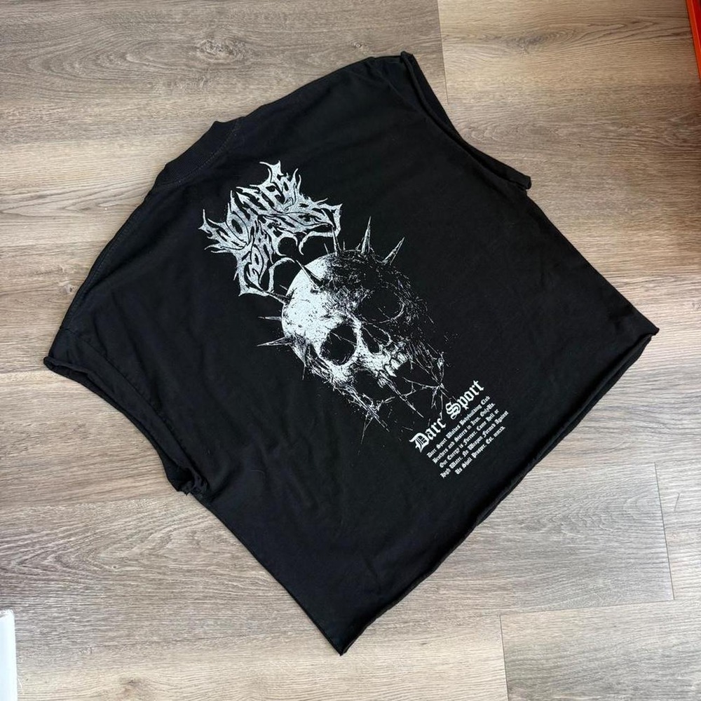 Darc Sport Mourning Star Skull Muscle Tee Black Small Limited Edition 239/1000